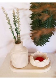 Resim Bernami Biblo Pinterest Vazo Seti Pampas Vazo Lotus Mumluk Dekoratif Tabak Biblo Seti 3 Parça Koyu Krem Renginde 