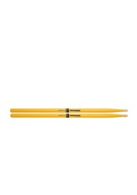 Resim Promark Tx5aw-yellow 5a American Hickory Baget - Sarı Profesyonel Parlak Sarı Renk, Yüksek Mukavemetli Boya Katmanı, Amerikan Hickory Ağacı Ve Klasik Ahşap Uç 