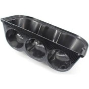 Resim Springsun 52mm 3 Gösterge Bağlantı Tutucu - Karbon Fiber Desenli, Sağlam Ve Dayanıklı 