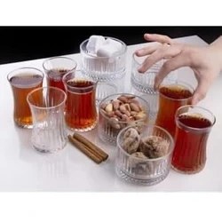 Resim Storemax Store Çay Bardağı ve Çerezlik Kase Seti 12 Parça 