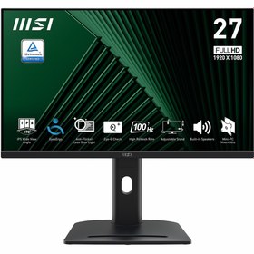 Resim MSI PRO MP275PG 27" 1920x1080 1ms 100Hz IPS Full HD Adaptive-Sync Monitör 