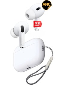 Resim Favors Air Pro 2 Anc Gürültü Engelleyici Bluetooth Kulaklık IOS Android Tüm Telefonlar ile Uyumlu Kulaklık 