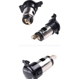 Resim Autoline Universal Dişi Çakmak Soket Yuvası 