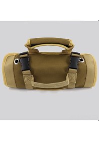 Resim Geeksen Çok Amaçlı Roll-up Çelik Araç Çantası - Bahçe, Elektrikçi, Marangoz Araçlarını Saklama Ve Taşıma - Askı Deseni, Dayanıklı Oksford Kumaşı 