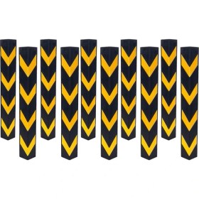 Resim İleri Trafik 10'lu Compound Otopark Köşe Kolon Koruyucu (Eko - Köşeli) 