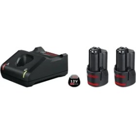 Resim Bosch Professional 2 x Gba 3,0AH Akü Gal 12V-40 Hızlı Şarj Cihazı - 1600A019RD 