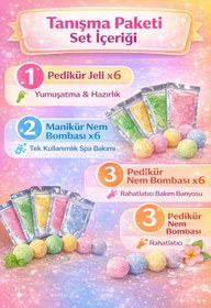 Resim DR.RAİN Tanışma Paketi 18’li Spa Pedikür Jeli & Manikür – Pedikür Nem Bombası Seti 
