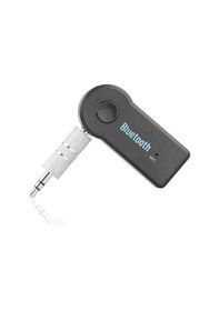 Resim Bluetooth Aux Ses Müzik Alıcısı Mikrofonlu 1 Adet - Siyah 