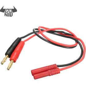 Resim Guangdong Spirit 4mm Muz Fiş Kablosu Lipo Pil Için Şarj Konektörü - Abd Satıcı F1 