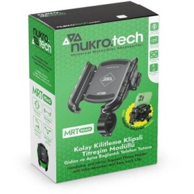 Resim Nukrotech MRT ROAD Titreşim Modüllü Telefon Tutucu 