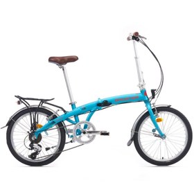 Resim BROSTER Easyride - 20 Jant 16'' Kadro Katlanır Bisiklet - Mat Kırmızı 