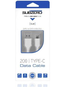 Resim Subzero Cl48 Typ-c Hızlı Şarj Ve Data Kablosu 2,4a /2m 1 