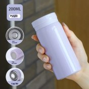 Resim Acker Paslanmaz Çelik Yalıtımlı Kupa Mini Cep Kupa Akıllı Ekran Kupa (Yurt Dışından) 