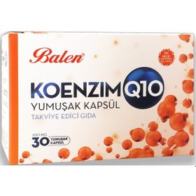 Resim Balen Koenzim Q10 650 Mg 30 Yumuşak Kapsül 