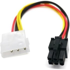 Resim 4978 Molex 4 6 Pin Pci-e Dönüştürücü Ekran Kartı Güç Power Kablos 