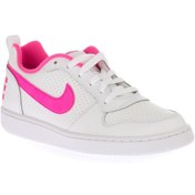 Resim Nike Beyaz Pembe Kız Çocuk Ayakkabı Court Borough 845104-100 