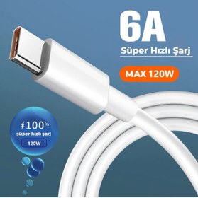 Resim schitec Nothing Phone (1) 6A 60W Type-C to Type-C 2Metre Süper Hızlı Data ve Şarj Kablosu 