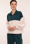 Resim WL CADYNA 16KT02 4PR Yeşil Kadın Sweatshirt 