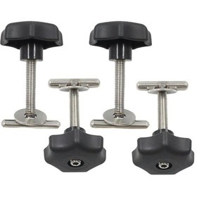 Resim Suntek Vw T5 T6 Multiflexboard Için 4x Kilitli Ray Vidaları Ve 70 Mm 