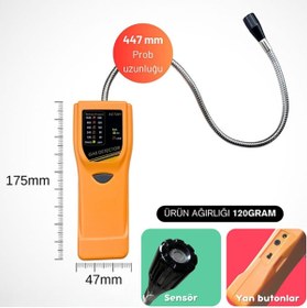 Resim Sevgift AZ 7201 Yanıcı Gazlar İçin Kaçak Dedektörü 