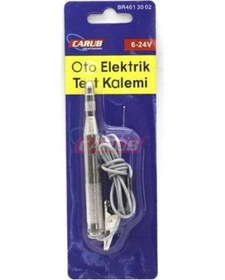 Resim Carub Araç Oto Elektrik Test Kontrol Kalemi 6v-24v Timsah Ağızlı 