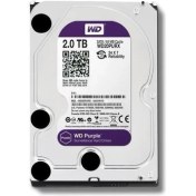 Resim Wd Purple 2 Tb 3.5" 5400 Rpm Sata 3 WD20PURX Güvenlik Harddisk 