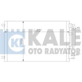 Resim KALE 388600 Klima Radyator (Nissan: Qashqai 1.6-2.0 07-) 643×77×16 Otomatik (WN947119) 