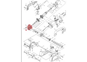 Resim Makita SG1250 Dişli Yuvası Ürün Kodu 153488-4 