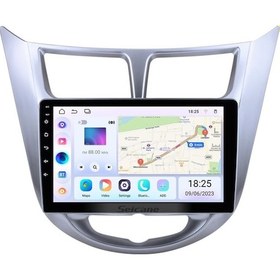 Resim Hyundaı Accent Blue 2011+ Uyumlu Multimedya Navigasyon Usb Kamera Carplayer 4 Ram 