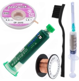 Resim Smnr Bst Uv Jel Yol Kaplama Maskesi ve Yardımcı Beşli Tamir Malzemeleri 2,0mm Mechanic 