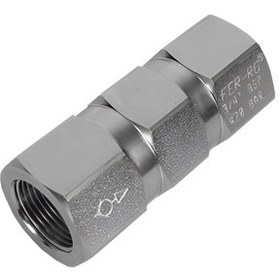 Resim HİDROLİK YÜKSEK BASINÇ POPETLİ HAT TİPİ ÇEK VALFLER (6-8 BAR AÇMA BASINÇLI) 