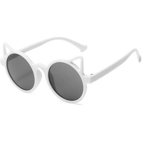 Resim Moonbıffy Sevimli Hayvan Desenli Çocuk Güneş Gözlüğü - Uv Koruma - Klasik Modelyellow51gri Gri 