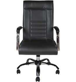 Resim Koltukstilim Tuthanos Deri Makam Koltuğu Ofis Koltuğu Siyah 