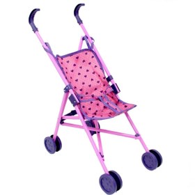 Resim Genel Markalar Sunman Oyuncak Katlabilir Bebek Puseti Oyuncak Bebek Arabası Pembe 
