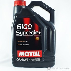 Resim Motul 6100 Synergie+ 5W-40 5 Litre Motor Yağı ( Üretim Yılı: 2023 ) 