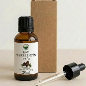 Resim ixirciyusuf Çam Terebentin Uçucu Yağı (Turpentine Essential Oil - Pine Turpentine) %100 Saf Doğal 20 ml 