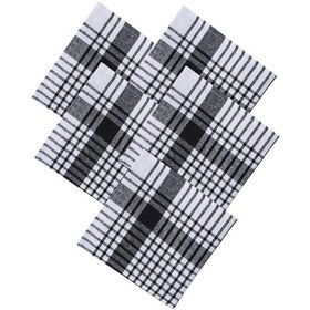 Resim 5 Li Mutfak Kurulama Bezi Alman Peçetesi 100 Pamuklu Siyah 