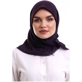 Resim Pamuklu Pano Düz Desensiz Örtü Mor 