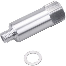 Resim Springsun Ls Motor Soğutma Sıcaklığı Sensörü Uyumlu M12 1.5 Adaptörü - 3/8" Npt Portlu, Çelik Yapı, Ls1 Ls3 Ls2 Lq4 Lq9 Uyumlu 