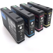Resim tonermax Epson T7911 / T7912 / T7913 / T7914 Muadil Kartuş Takım 
