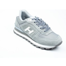 Resim Hammer Jack 19250 Çiment Beyaz Deri Kadın Sneaker Gri 