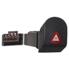 Resim AEM DÖRTLÜ SİNYAL FLAŞÖR ANAHTARI KANGOO 1-2 1997-2008 GRİ 7700308821 300757 AEM 