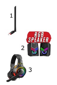 Resim DMC N165x (PUBG,GTA 5) I7 3770,16GB RAM,500GB HDD,256GB SSD,RX580,24"oyuncu Masaüstü Bilgisayarı 