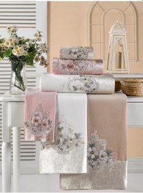 Resim Durul Kadife Fantezi El Havlusu 3'lü (481030662) 