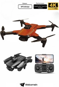 Resim welcomein 4K HD Kameralı Katlanabilir Drone Engel Tanıma Canlı Görüntü Aktarımı Uzaktan Kumandalı Uzun Menzil 