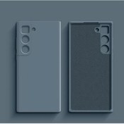 Resim Sunshine022 Lüks Şok Emici Minimalist Galaxy Uyumlu S21+ 5g Yumuşak Mavi Kılıf 