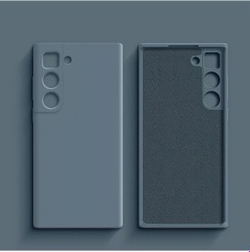 Resim Sunshine022 Lüks Şok Emici Minimalist Galaxy Uyumlu S21+ 5g Yumuşak Mavi Kılıf 