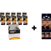 Resim Duracell Activair 13 Kulaklık Pili Blister 6'lı 10 Paket + 4 Adet Duracell Aa Kalem Pil 