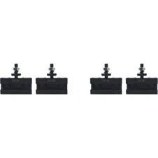 Resim 4pcs 250-201 Hızlı Değiştirme Aracı Tutucu Torna Kesici Kesme Alet Bitleri Için Turnama ve Yüzey Takım Tutucu (Yurt Dışından) 
