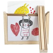 Resim Meanyou Manyetik Ahşap Sanat Dekor Çerçeve 